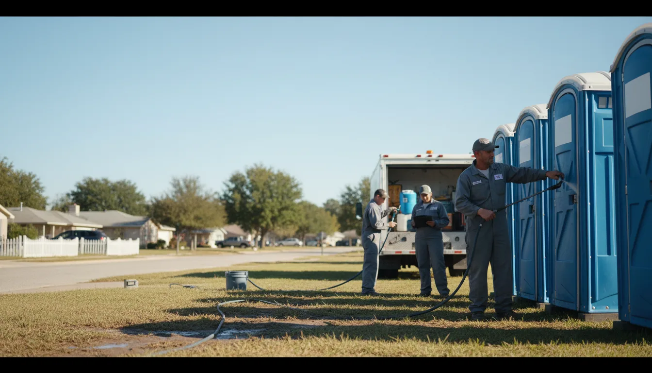 Long-Term Portable Toilet Rental in Linwood, MI near me